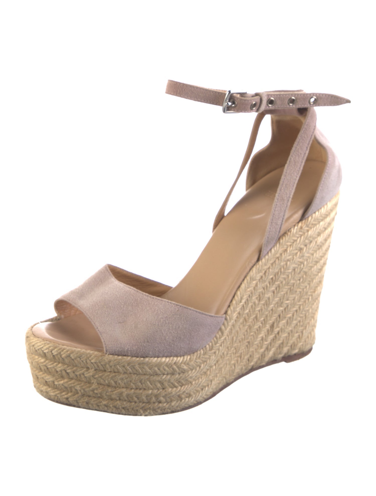 Hermès Vintage Suede Espadrilles